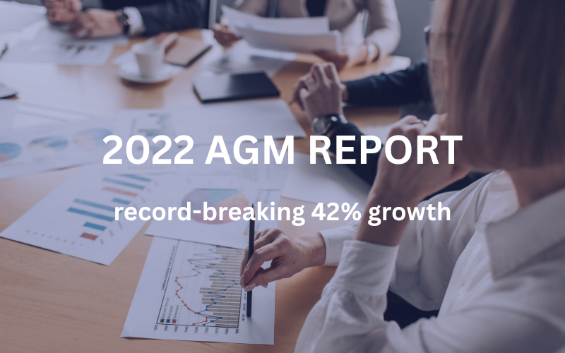 SOTRANS record-breaking 42% growth according to the 2022 AGM report