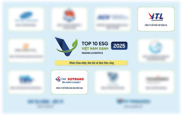 Top 10 Doanh nghiệp ESG Việt Nam Xanh 2025 ngành Logistics