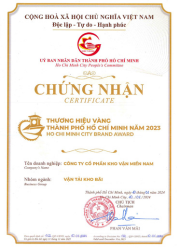 Thương hiệu Vàng TPHCM 2023