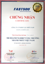 Top 500 Doanh nghiệp tăng trưởng nhanh nhất Việt Nam